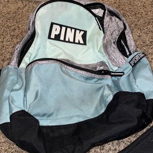 Pink backpack